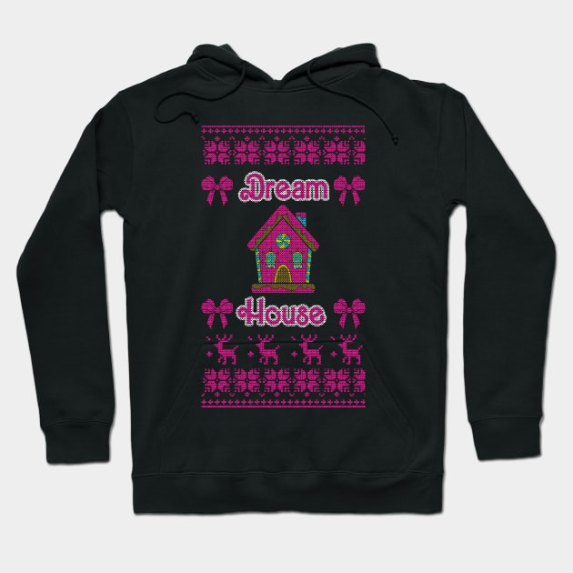 Dream House Christmas Hoodie by geekingoutfitters